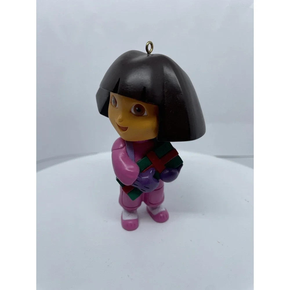 Dora the Explorer with Backpack Holiday Christmas Ornament 4